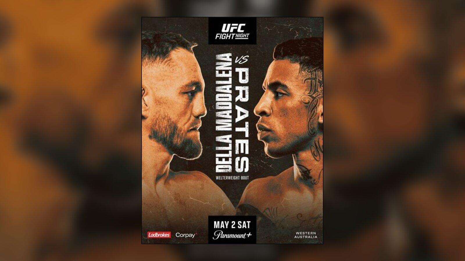 UFC Fight Night | Della Maddalena vs. Prates